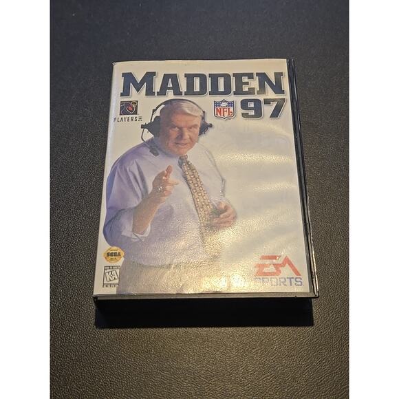 Madden NFL 97 Sega Genesis Complete CIB With AFC/NFC Scouting Report - Picture 1 of 4